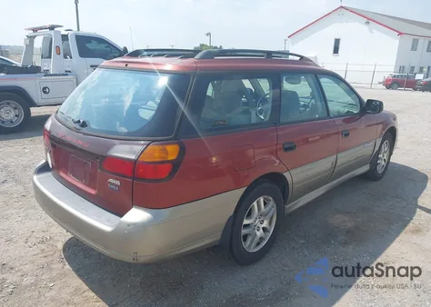 2004 Subaru Outback из США, поврежденный, VIN 4S3BH675547632009